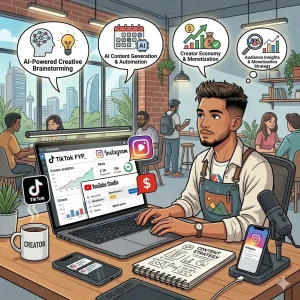 Cara Menggunakan AI untuk Konten Monetisasi di Sosial Media