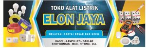 banner toko alat listrik